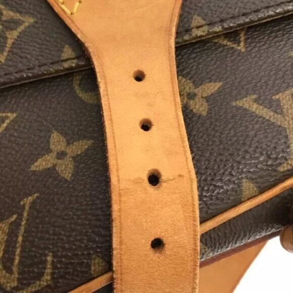 100% Authentic LOUIS VUITTON Cartouchiere GM Monogram Shoulder Bag 352-060824 - Picture 10 of 14